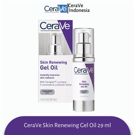 Jual Cerave Skin Renewing Gel Oil Ml Shopee Indonesia