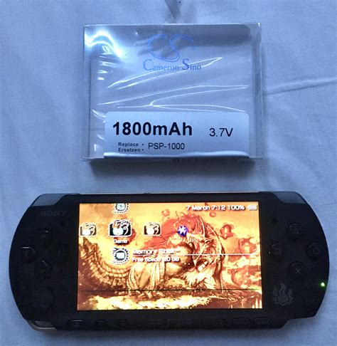 Cameron Sino Psp battery review! : r/PSP