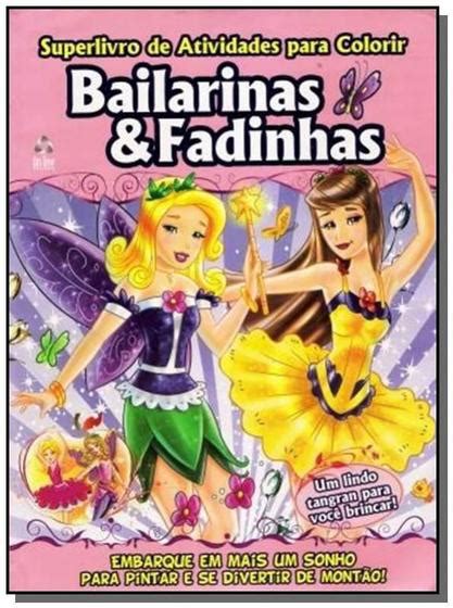 Superlivro De Atividades Para Colorir Bailarinas E Fadinhas Online