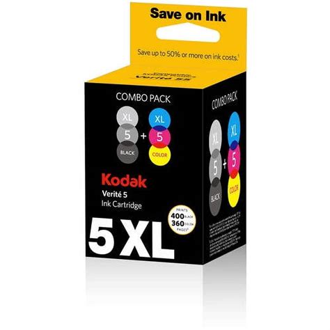 Kodak Verite 5 XL Combo Printer Ink Cartridge - Walmart.com