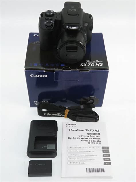 【canon】キヤノン『powershot Sx70 Hs』pssx70hs 2018年12月発売 コンパクトデジタルカメラ 1週間保証【中古