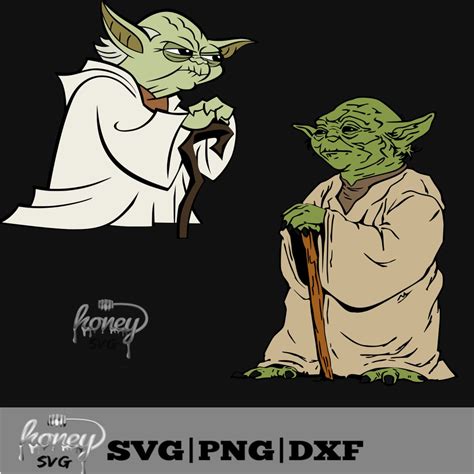 Yoda Svg, Star Wars SVG, Yoda Clip Art, Starwars SVG Files for ...