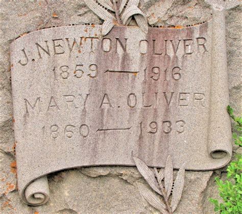 James Newton Newt Oliver Find A Grave Memorial