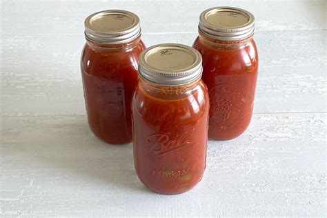 Pressure Canning Spaghetti Sauce With Meat