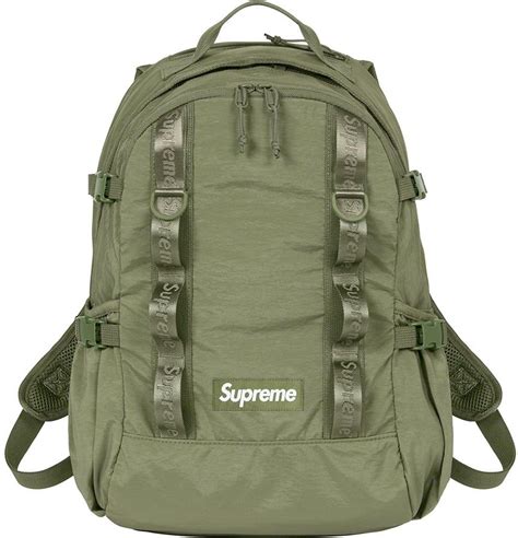 Supreme Backpack Fw20 Olive Novelship