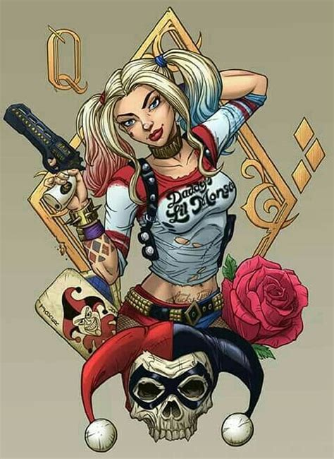 Harley Quinn Clown Princess Of Crime Queen Sexy Hd Phone Wallpaper