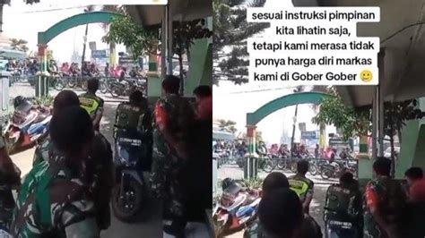 Viral Momen Markas Tni Digeber Konvoi Motor Knalpot Brong Anggota Tni