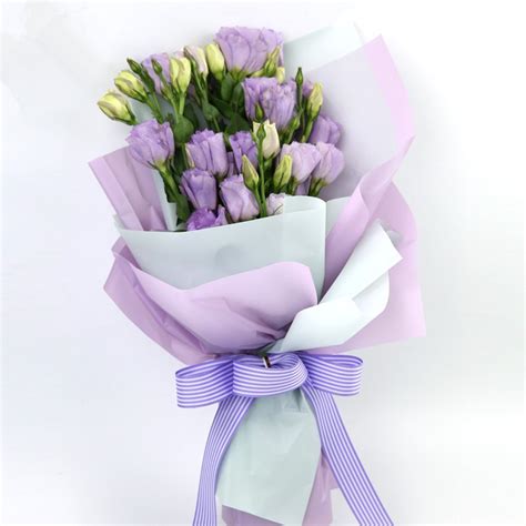 Non-Woven Colorful Flower Bouquet Korean Wrapping Paper, 20.9*22.4 Inch ...