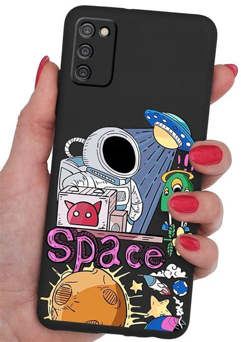 ETUI CASE WZORY SZKŁO 9H do Samsung Galaxy A03S Krainagsm Sklep