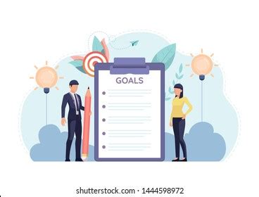 Goal Setting Cartoon Stock Photos and Pictures - 1,756 Images ...