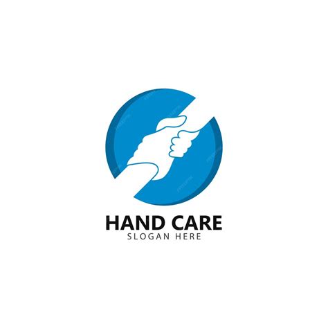 Premium Vector Hand Care Logo Template Vector Icon Illustration