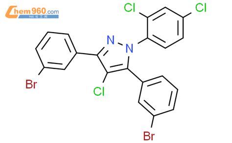 1006340 91 5 3 5 Bis 3 Bromo Phenyl 4 Chloro 1 2 4 Dichloro Phenyl