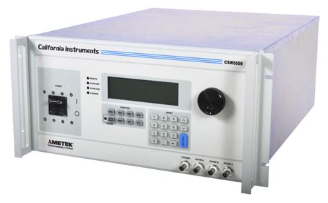 california instruments csw series ac  dc power source analyzer ttid