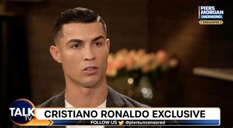 Ronaldo Piers Morgan Interview In Full Footballtransfers