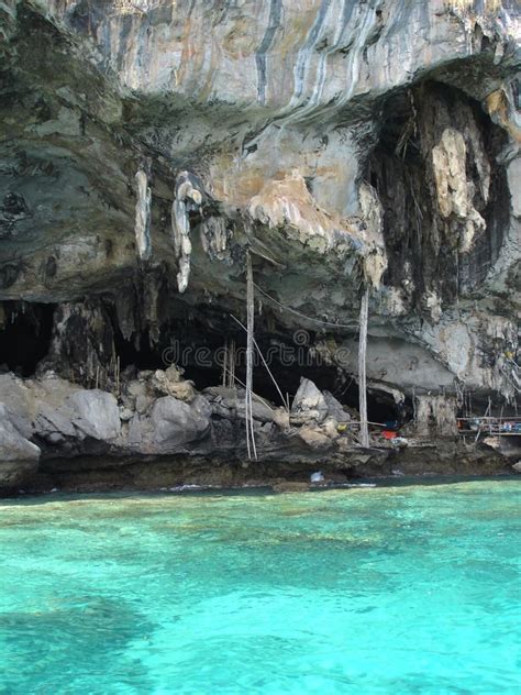 Caves in Thailand stock photo. Image of landscape, stalagmite - 62362