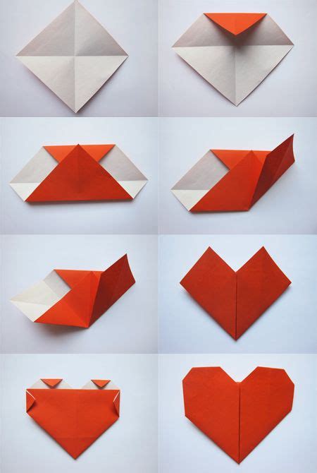 How To Make A Heart Out Of A Sticky Note Origami