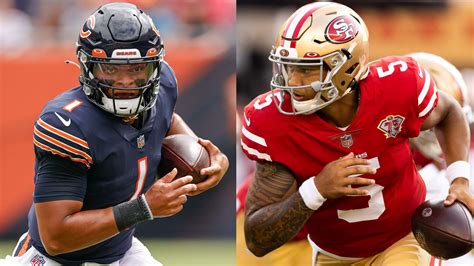 Niners Bears Ready To Unveil Packages For Rookie Qbs Trey Lance