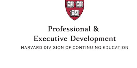 Harvard Dce Professional And Executive Development — Alma Mater