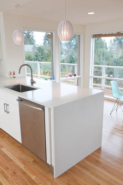 Mid Century Modern Kitchen Countertop Midcentury Kitchen Seattle