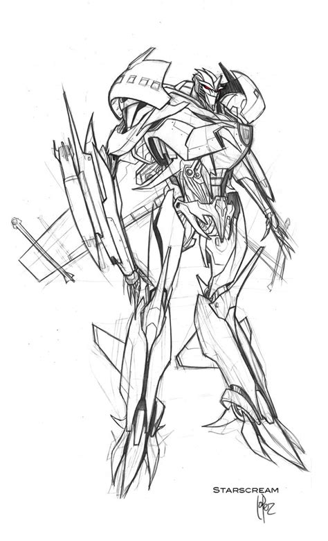 Transformers Prime Starscream Concept Art by PrimeProducer on DeviantArt