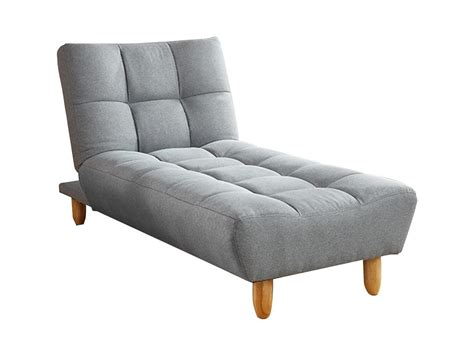 Sofá cama 3 plazas chaise long ESTEBAN Tela Gris