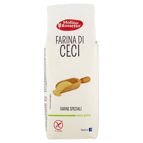 Molino Rossetto Farine Speciali Farina Di Ceci Senza Glutine 500 G