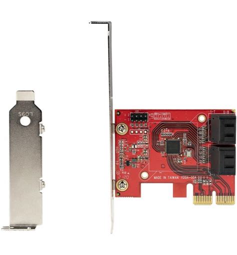 StarTech Tarjeta PCIe Controladora SATA De 4 Puertos Tarjeta De