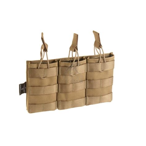 Invader Gear 5 56 Triple Direct Action Mag Pouch Coyote Airsoft