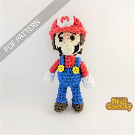 Super Mario With Removable Hat Crochet Pattern / Amigurumi | Etsy