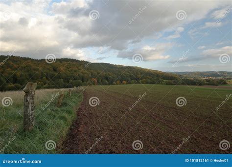 Agriculture and Fields in Germany Stock Image - Image of autumn, fields ...