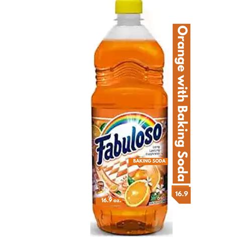 Fabuloso® Orange With Baking Soda Multi Purpose Cleaner 169 Oz Pack