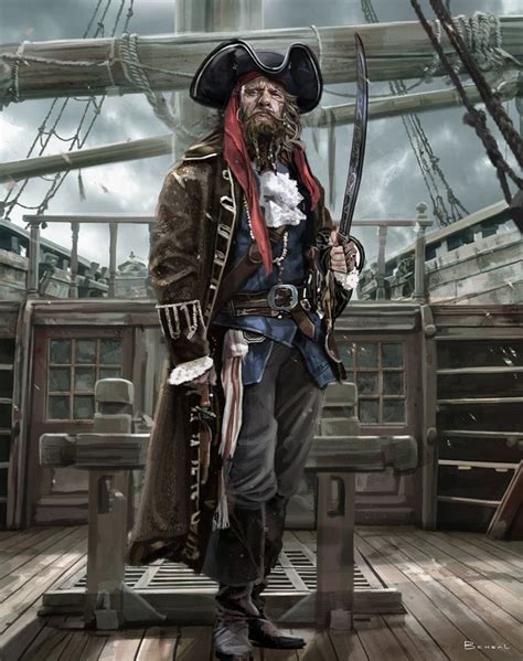 Pirates Man David Benzal On Artstation At