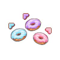 Cute Kawaii Donuts Cursors