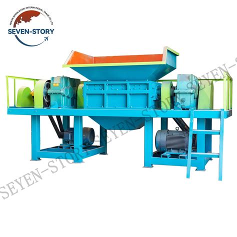 Economical Metal And Plastic Waste Shredder China Shredder Cutting