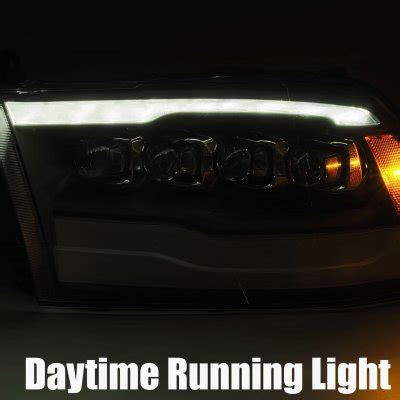 Dodge Ram Th Gen Glossy Black Smoked Led Quad Projector