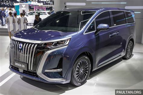 Bangkok 2023 Denza D9 EV Seven Seater MPV With AWD BYD Blade