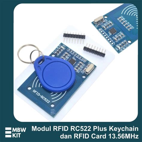 Jual Modul Rfid Rc522 Mfrc 522 Rfid Reader Writer Module Card Keychain