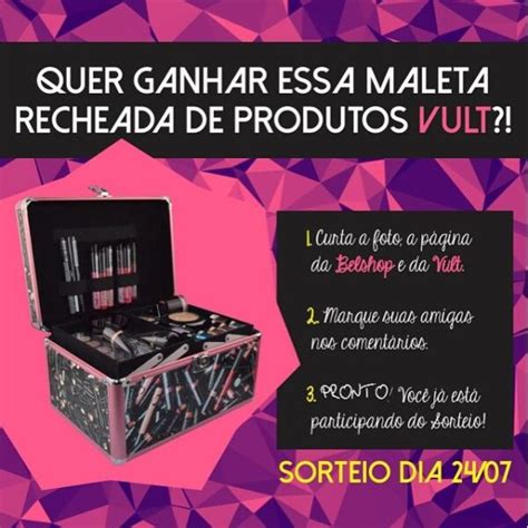 Concorra A Uma Maleta Recheada De Produtos De Beleza Da Vult