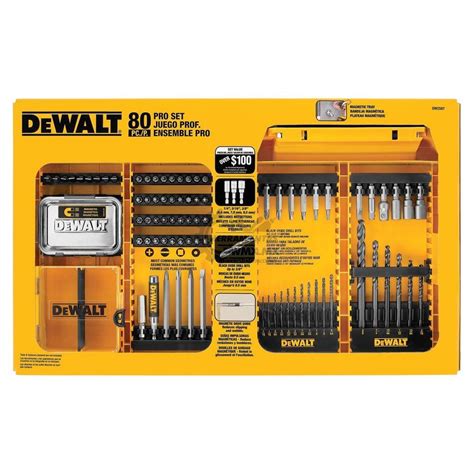 Juego De Brocas Y Puntas DeWalt DW2587