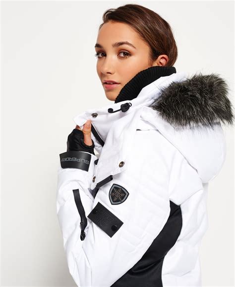 Superdry Snow Puffer Jacket Womens Womens Jackets