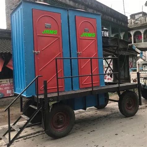 Frp Modular Two Seater Mobile Toilet At Rs In Kolkata Id