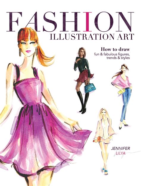 Fashion Illustration Art by Jennifer Lilya - Penguin Books Australia