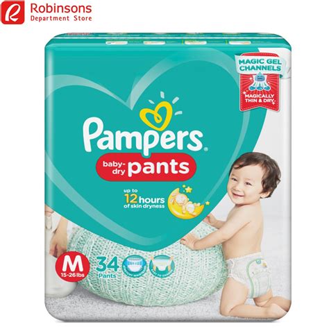 Pampers Baby Dry Pants Diapers Super Jumbo Pack Large S Atelier