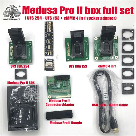 The Newest Version Medusa Pro Ii Box With Emmc In Socket Ufs