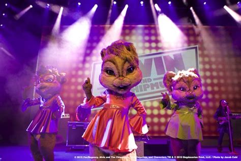 See Alvin and the Chipmunks Live On Stage