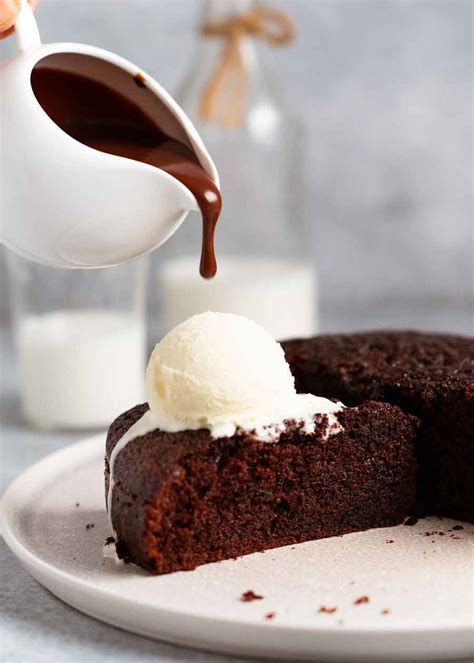 Hot Chocolate Fudge Cake Recipetin Eats