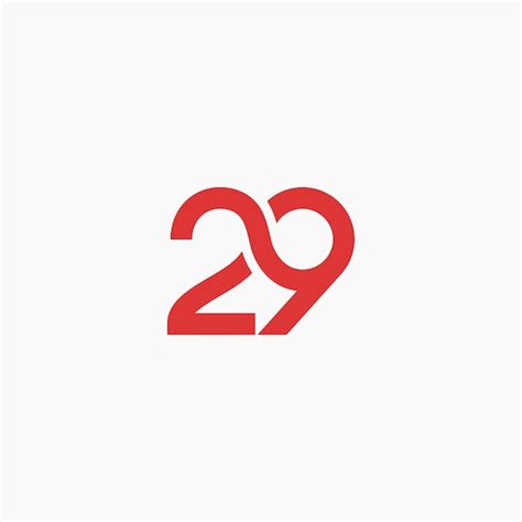 premium vector  number linked looped  minimal logo design concept