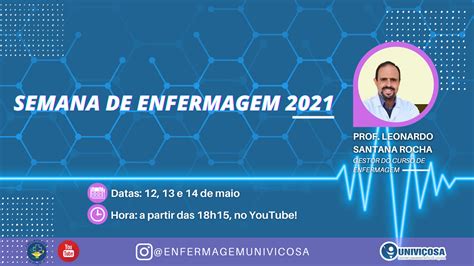 Semana Acadêmica de Enfermagem 2021 Portal de Eventos Univiçosa