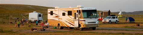 Tent And Rv Camping Grasslands National Park