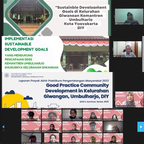 Sustainable Development Goals Sdgs Seminar Series 95 “sustainable Development Goals Di